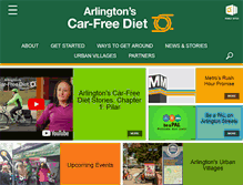 Tablet Screenshot of carfreediet.com